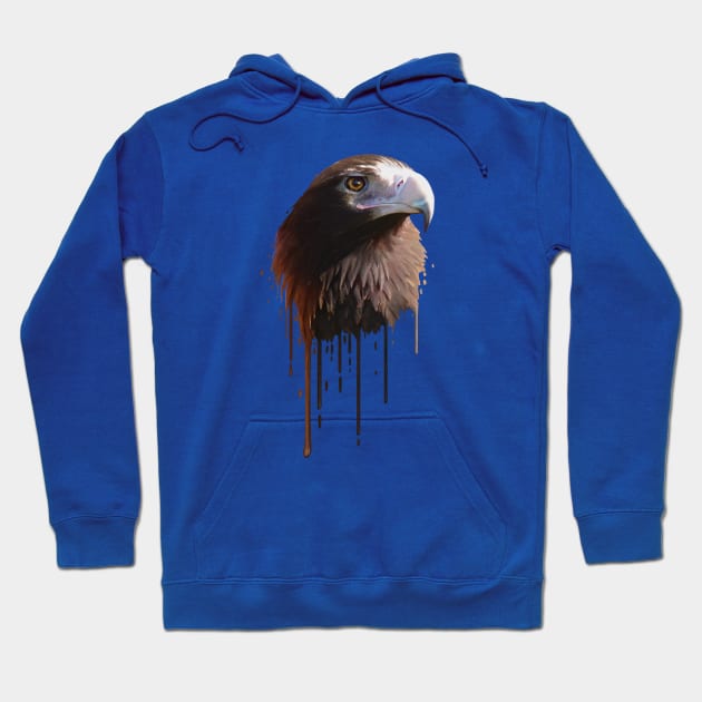 Wedge Tail Eagle Hoodie by Daniel Ranger